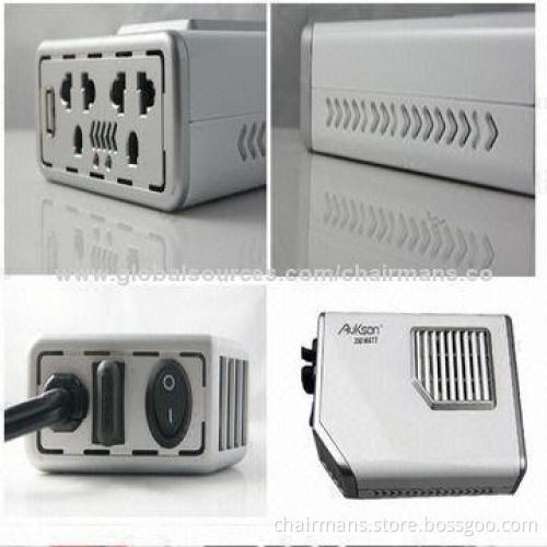 Car Power Inverter with 12 to 220V Voltage, 175/350W Power